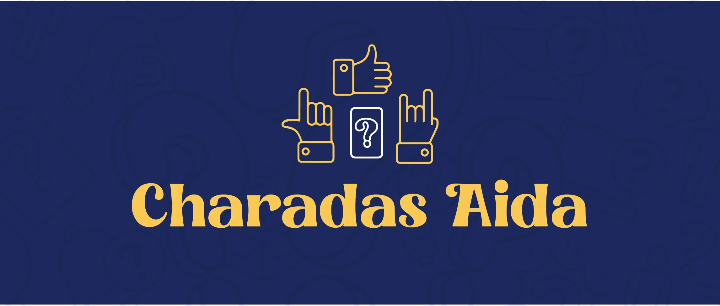 Banner del Juego de Charadas